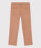 Katoenen jongensbroek in keperstof beige VINTAGE
