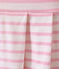 JURK MET KORTE MOUWEN wit MARSHMALLOW/roze BABYLONE