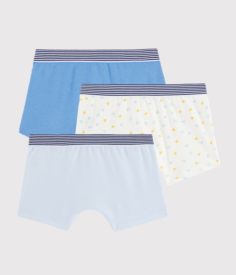 Set van 3 boxershorts voor jongens met geometrische print variante 1