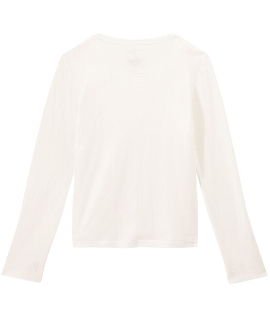 Damescardigan uit extra fijne tubic wit MARSHMALLOW
