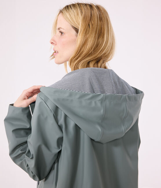 Ciré iconique en matière recyclée et coton biologique vert THUYA