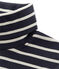 Iconische gestreepte ondertrui voor dames blauw SMOKING/beige COQUILLE