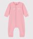 Combinaison  bébé molleton en coton biologique