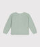 Cardigan en coton enfant fille vert HERBIER