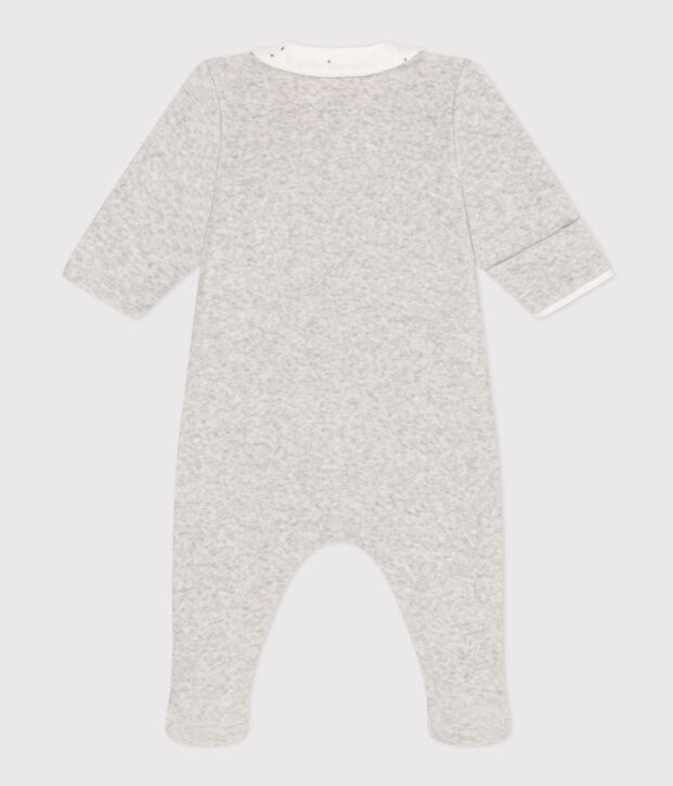 Babypyjama van velours BELUGA CHINE