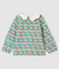 Blouse manches longues bébé fille blanc MARSHMALLOW/blanc MULTICO