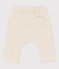 Pantalon bébé en velours en coton beige MONTELIMAR CHINE