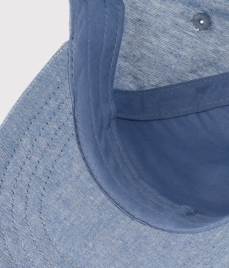 Petit Bateau Family-pet van denim voor baby's blauw DENIM CLAIR