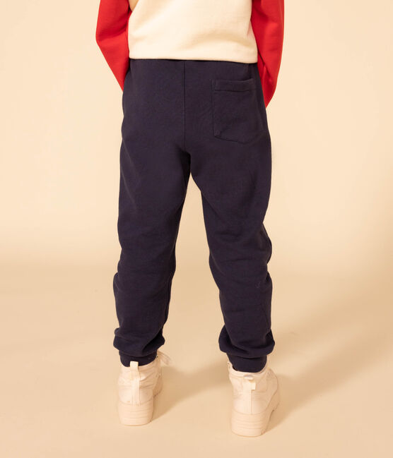 Pantalon de jogging enfant garçon bleu SMOKING