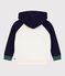 Sweatshirt enfant en coton imprimé MILK/ MULTICO