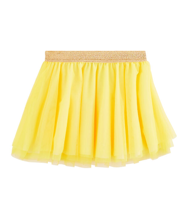 Jupe enfant fille jaune