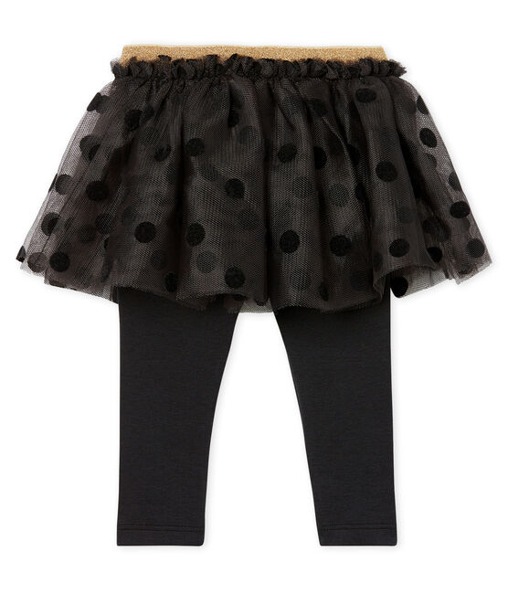 Jupe legging bébé fille gris CAPECOD