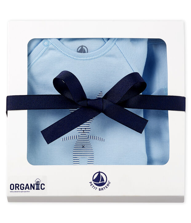 Coffret cadeau naissance en c&ocirc;te multicouleur
