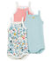 Lot de 3 bodies à bretelles bébé fille variante 1