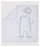 Coffret cadeau naissance gris chiné bébé en coton biologique variante 1