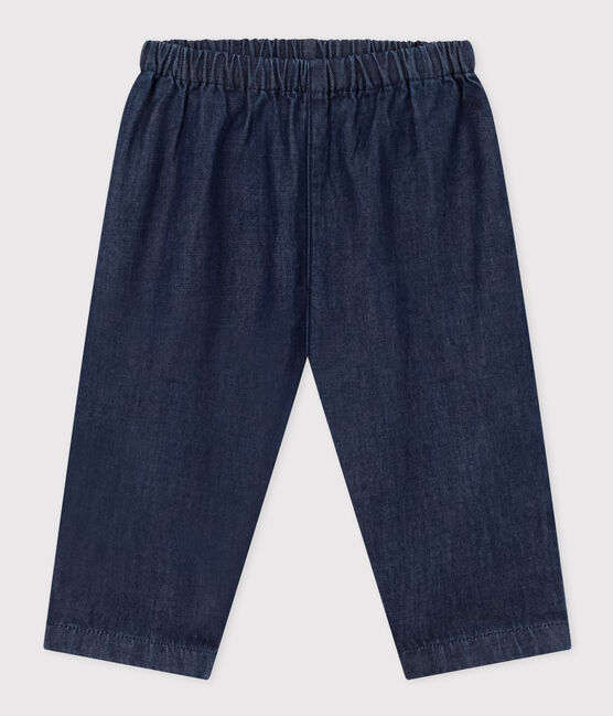 Pantalon en denim léger bio bébé bleu DENIM