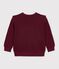 Effen katoenen sweatshirt voor kinderen TRUFFE
