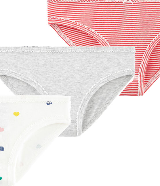 Trio de culottes petite fille variante 1