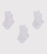 Lot de 3 paires de chaussettes bébé