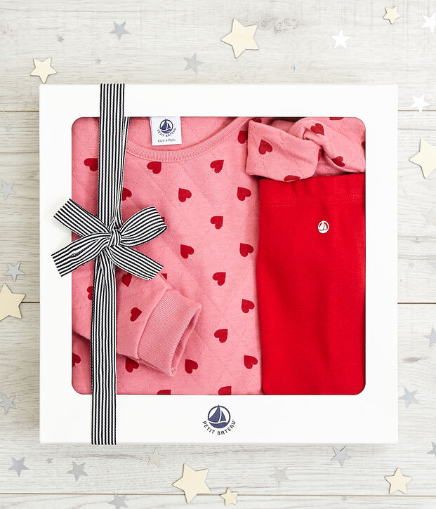 Cadeauset voor meisjesbaby multicouleur