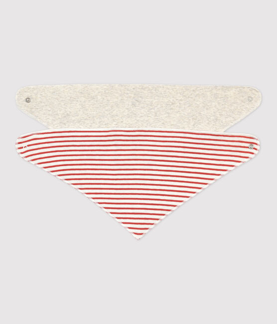 Set van 2 bandana-slabbetjes voor baby's variante 2