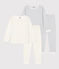 Lot de 2 pyjamas milleraies  petit garçon en coton variante 1