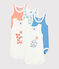 Set van 5 mouwloze rompertjes babyjongen variante 1