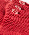 Uniseks babycardigan rood TERKUIT