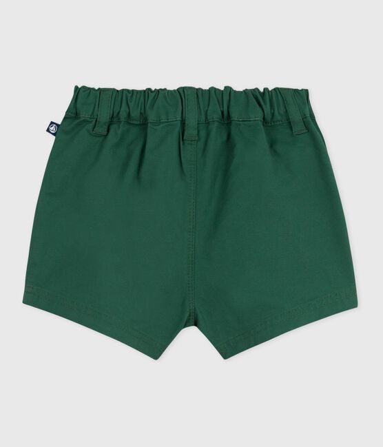 Short bébé en serge de coton uni WILLOW