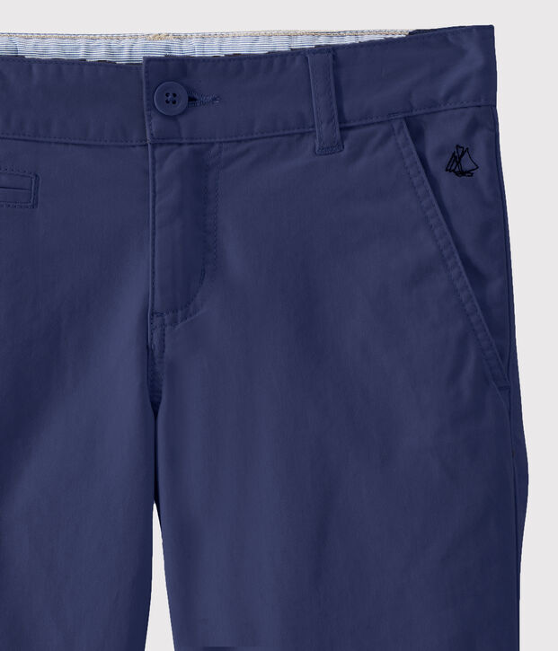 Bermuda enfant gar&ccedil;on bleu marine