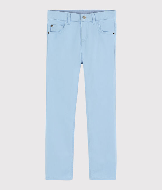 Pantalon en serge enfant garçon bleu JASMIN