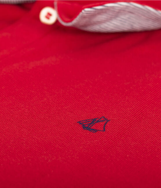 Polo enfant garçon rouge TERKUIT