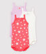 Set van 3 rompertjes met bandjes voor baby meisjes