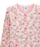 Pyjama petite fille coupe ajustée rose JOLI/blanc MULTICO