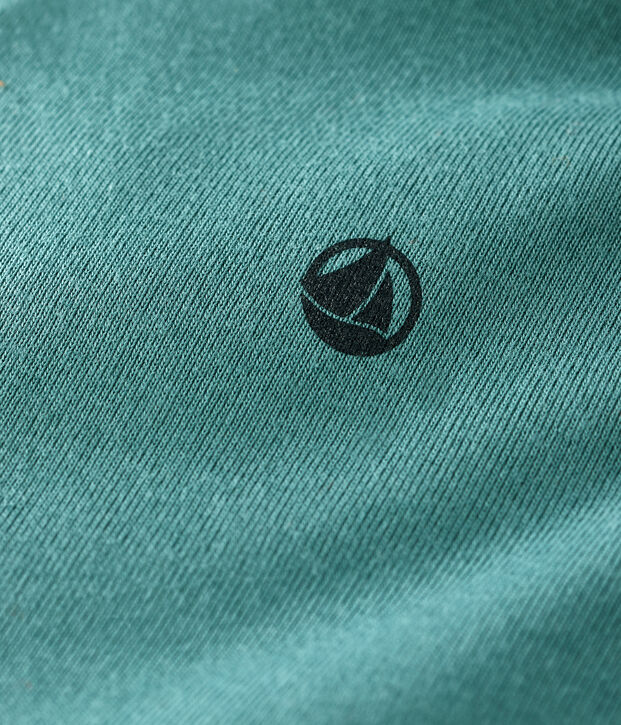Sweatshirt &agrave; capuche enfant fille / gar&ccedil;on vert