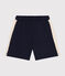 Short en coton enfant garçon bleu SMOKING