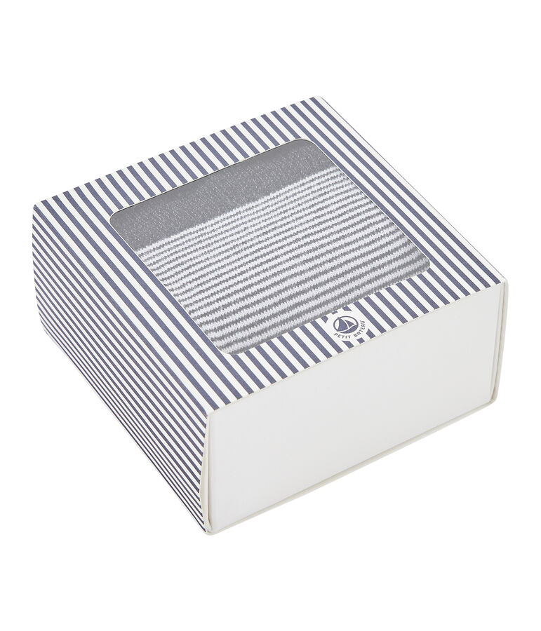 Chaussettes hautes femme bleu SMOKING/blanc MARSHMALLOW