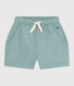 Short enfant en coton uni