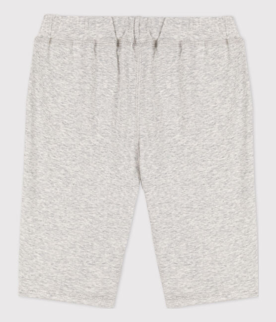 Bermuda en coton enfant garçon gris BELUGA CHINE