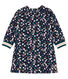 Robe manches longues bébé fille imprimée