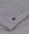 Gestreepte kimono voor vrouwen blauw SMOKING/wit MARSHMALLOW