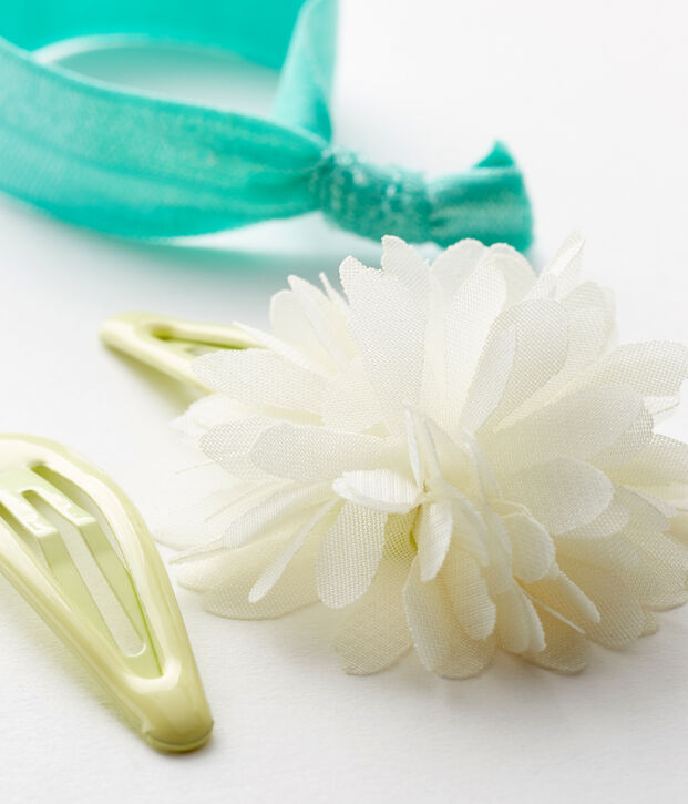 Lot d'accesoires pour cheveux enfant fille multicouleur