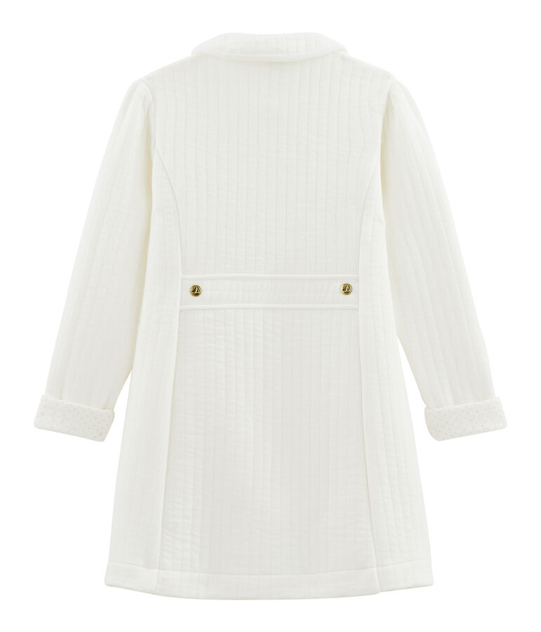 Manteau enfant fille blanc