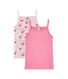 Lot de 2 chemises à bretelles fille