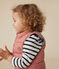 Gewatteerde bodywarmer voor baby's roze ROSEWOOD