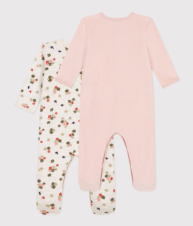 Lot de 2 pyjamas b&eacute;b&eacute; multicouleur