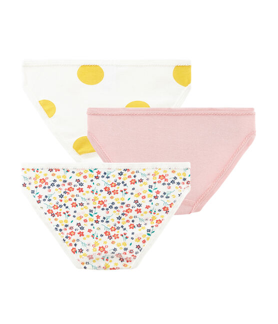 Trio de culottes petite fille variante 1