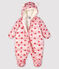 Combipilote bébé fille/garçon rose MINOIS/blanc MULTICO