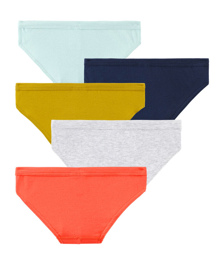 Lot de 5 slips petit gar&ccedil;on multicouleur