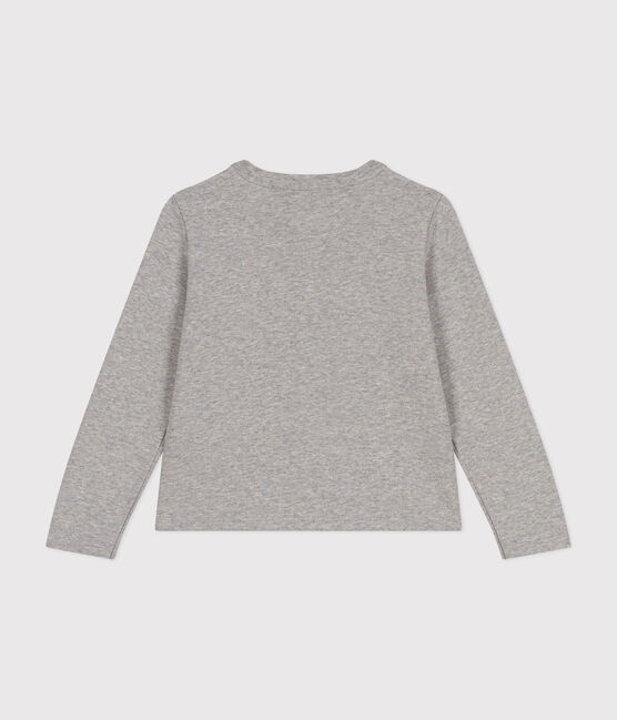 Fleece vestje voor meisjes grijs CHATON CHINE